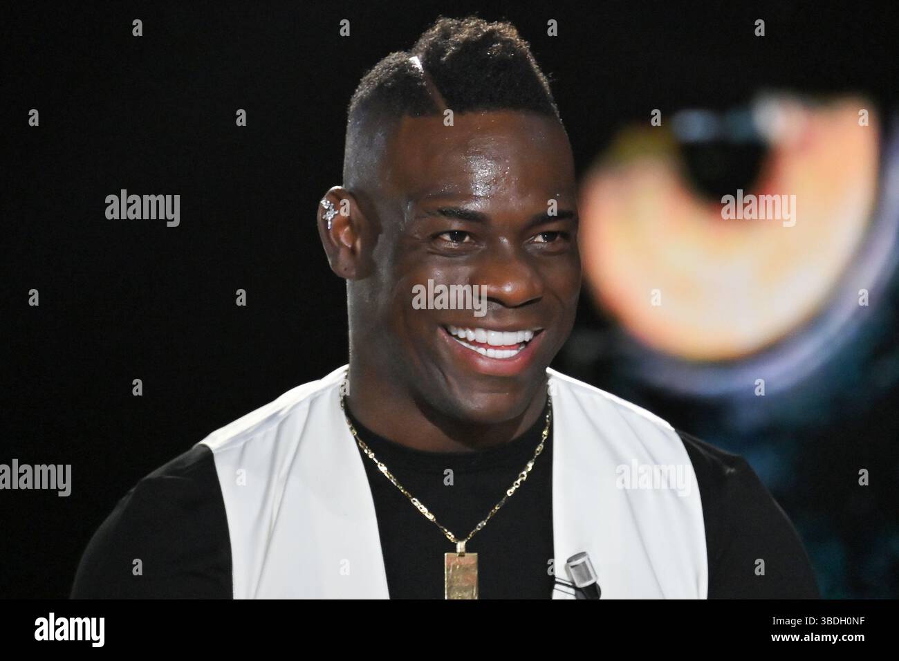 Roma, Lazio. 07th May, 2025. The Italian footballer Mario Balotelli ...