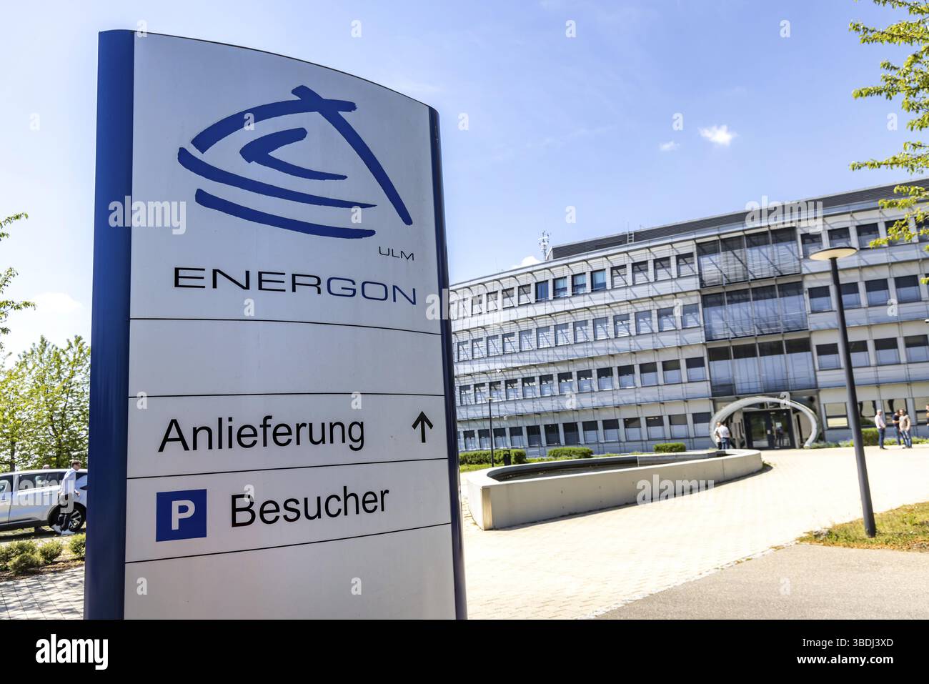 BMW Car IT GmbH. Software developers at the Ulm site develop software solutions for driving assistance and autonomous driving, navigation and infotain Stock Photo