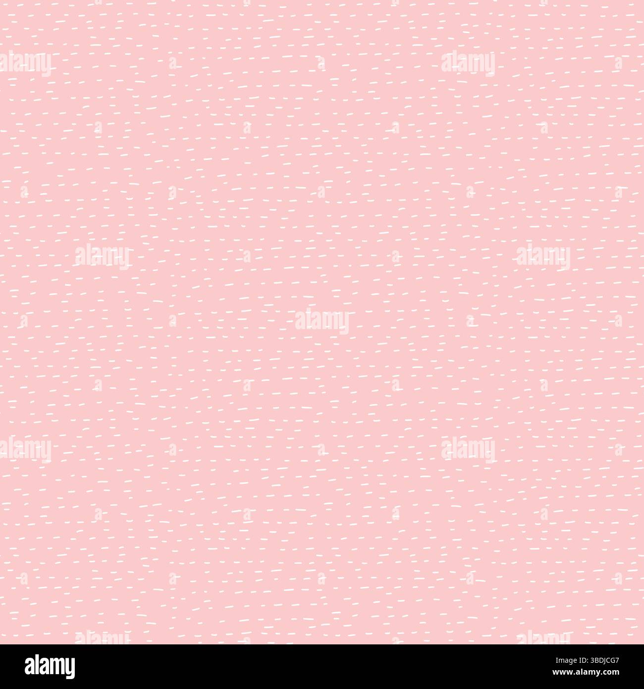 Seamless Pink Pattern White Dashes Random Short Line Vector For Textile Wrapping Abstract Background Stock Vector