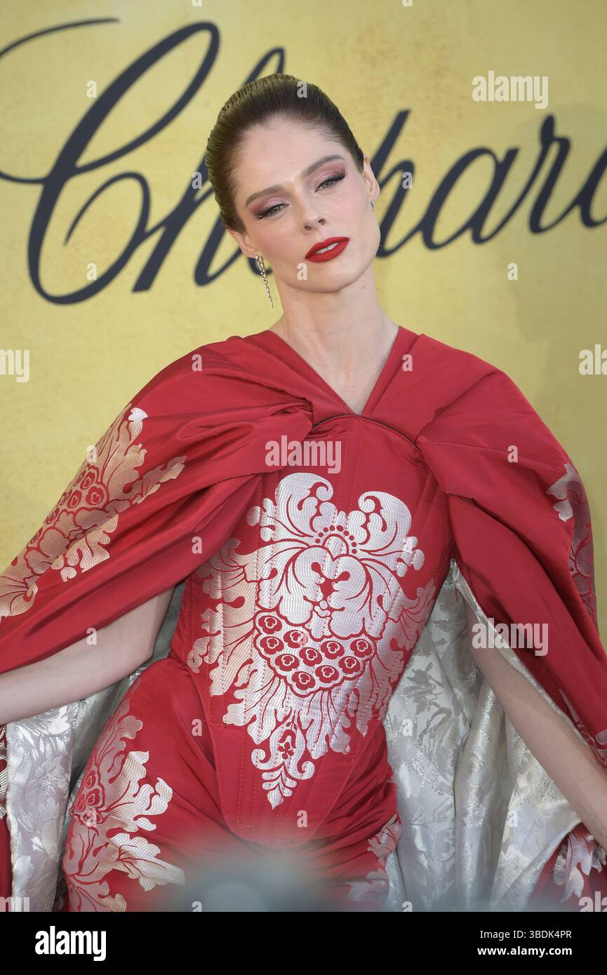 CAP D'ANTIBES, FRANCE - MAY 22: Coco Rocha attends the amfAR Gala ...