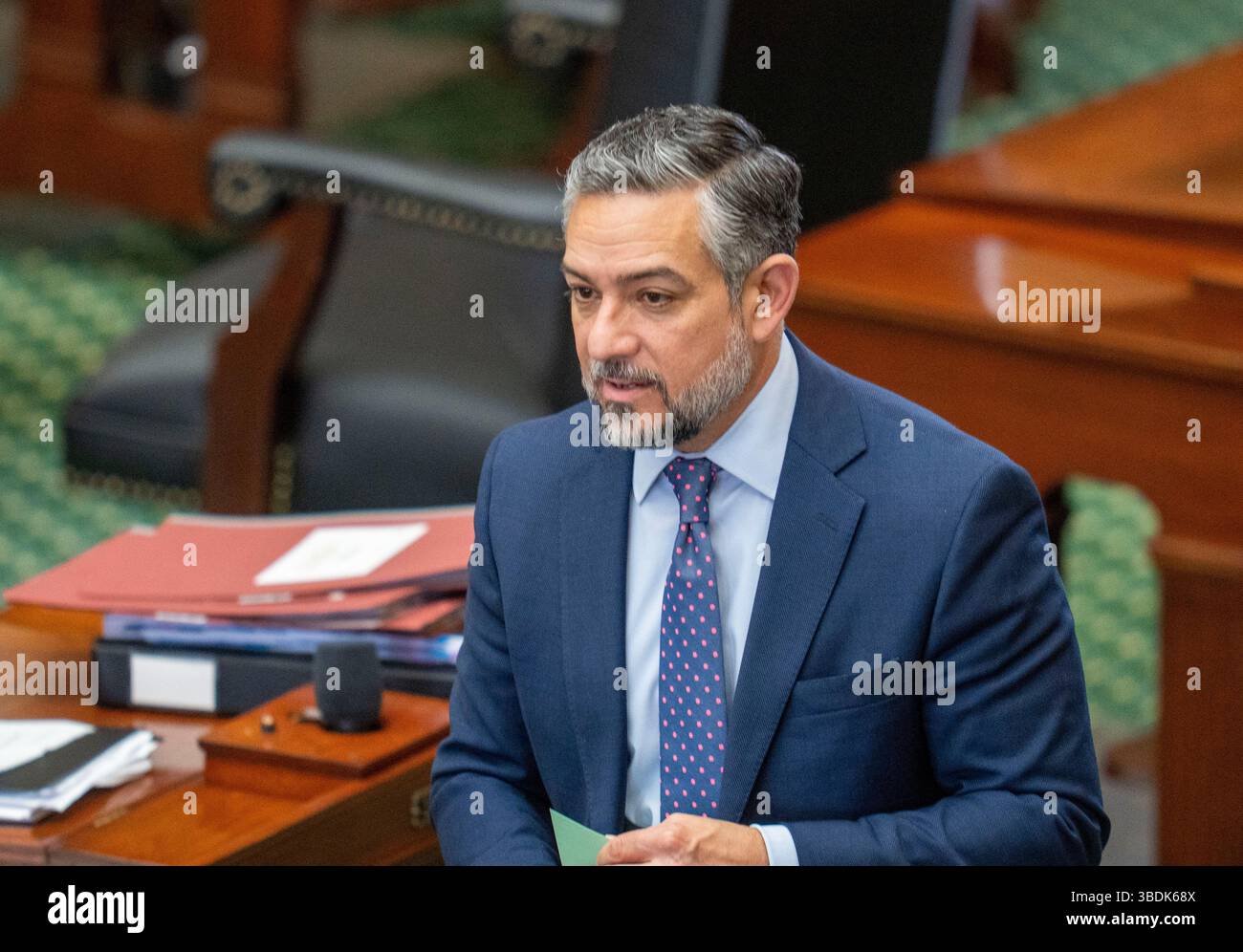 Austin Texas USA, May 23 2025: Texas State Senator CESAR BLANCO (D-El ...