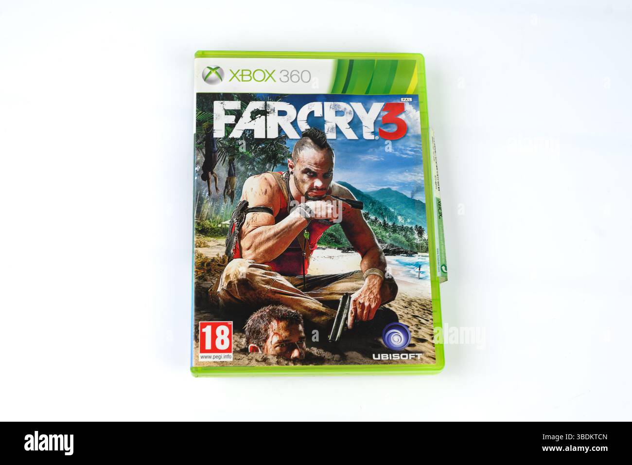Far Cry 3 video game on Xbox 360 – Wales, UK – 17 May 2025 Stock Photo
