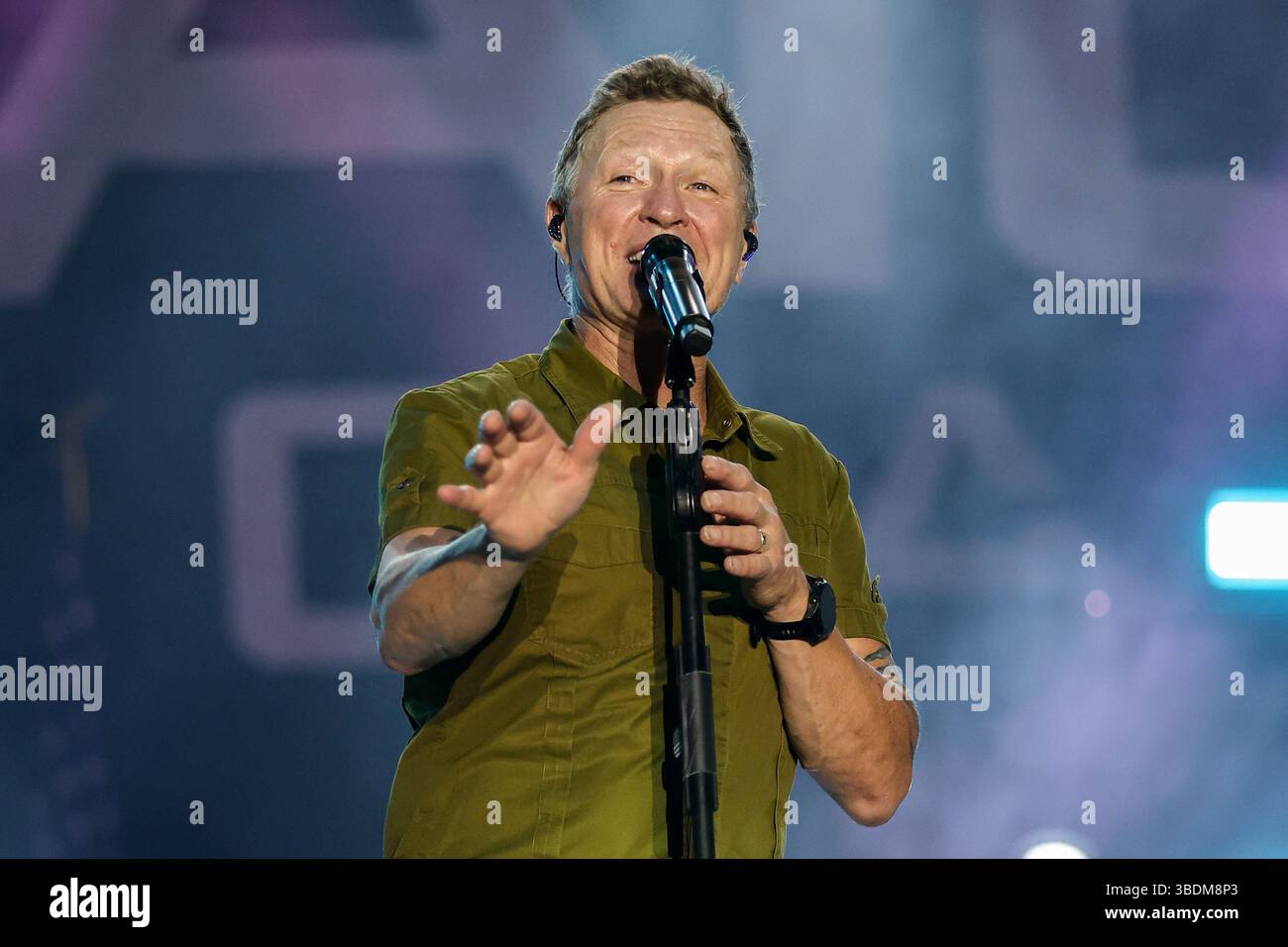 Denham Springs, LA, USA. 24th May, 2025. Craig Morgan performs during ...