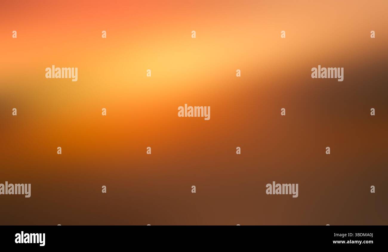 Orange yellow orchid gold peach white abstract gradient background Stock Photo