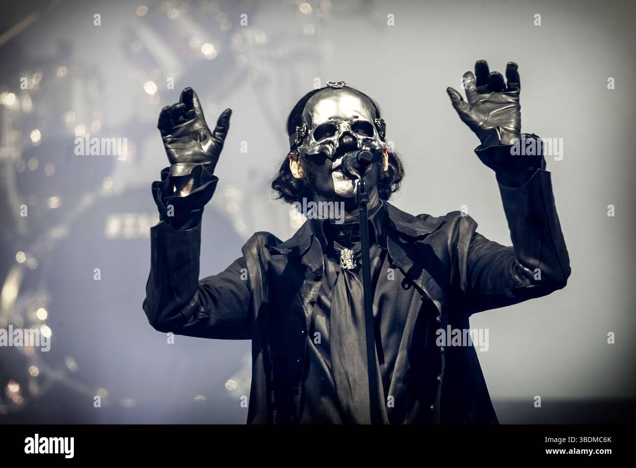 Oslo, Norway. 24th May, 2025. The Swedish rock band Ghost performs a ...