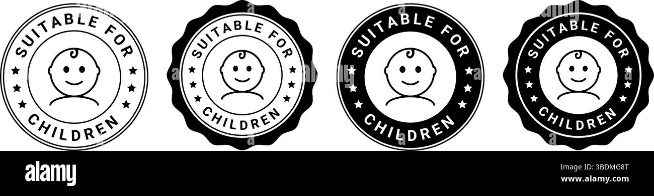 Safe children badge kid hi-res stock photography and images - Alamy