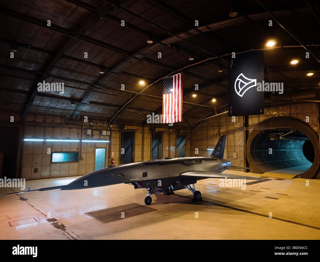 A YFQ-44A production representative test vehicle is staged in a testing ...