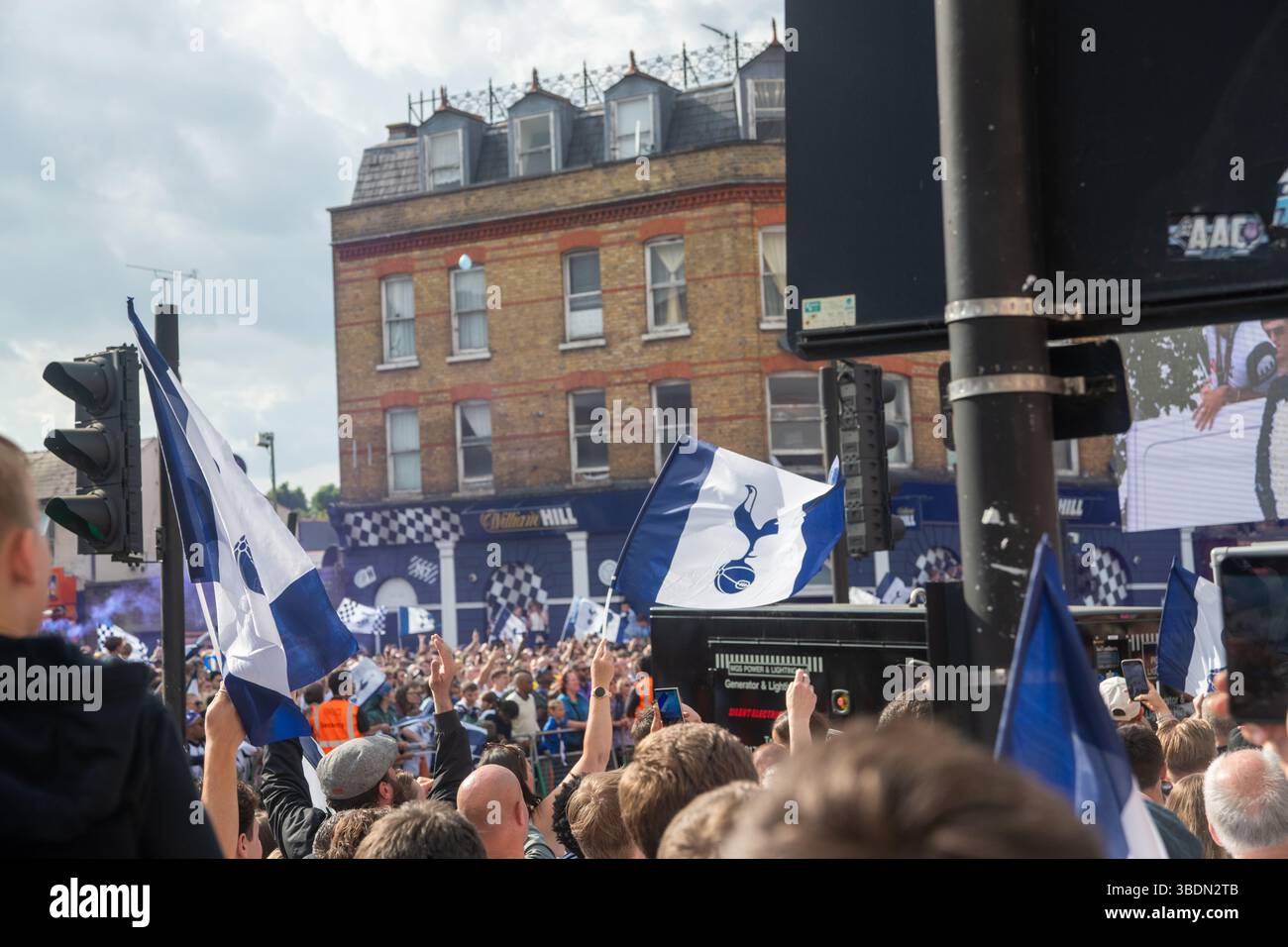 Tottenham Hotspurs 2025 winners parade Stock Photo - Alamy