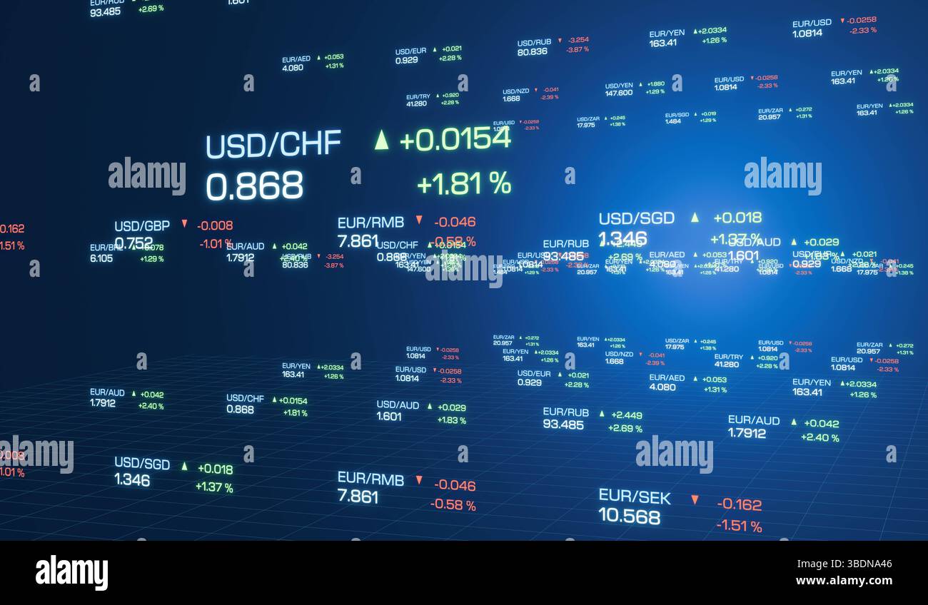 abstract-stock-exchange-data-rising-us-dollar-swiss-franc-currency