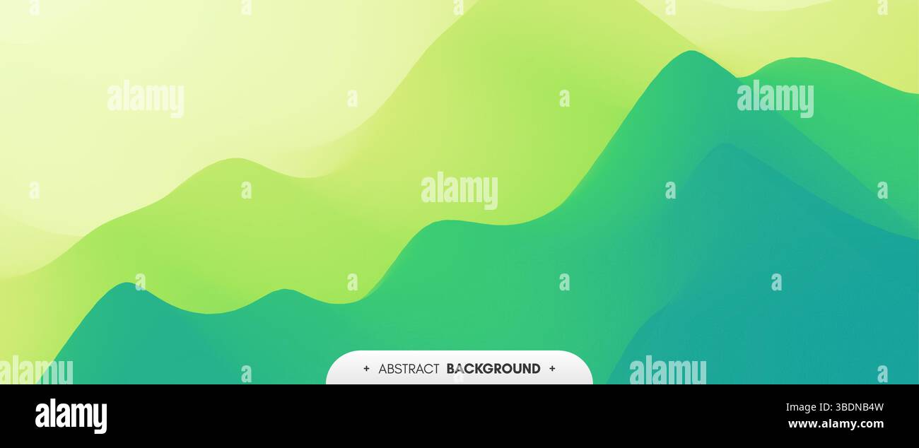 Mountain Landscape. Mountainous Terrain. Vector Illustration. Abstract Background. Stock Vector