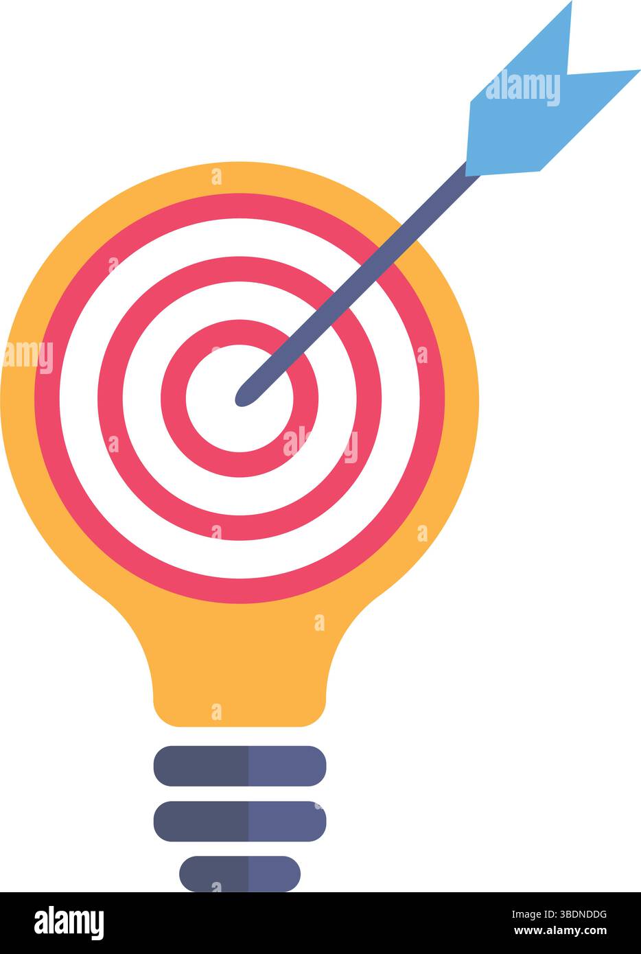 Minimalist Business strategy icon vector Stock Vector