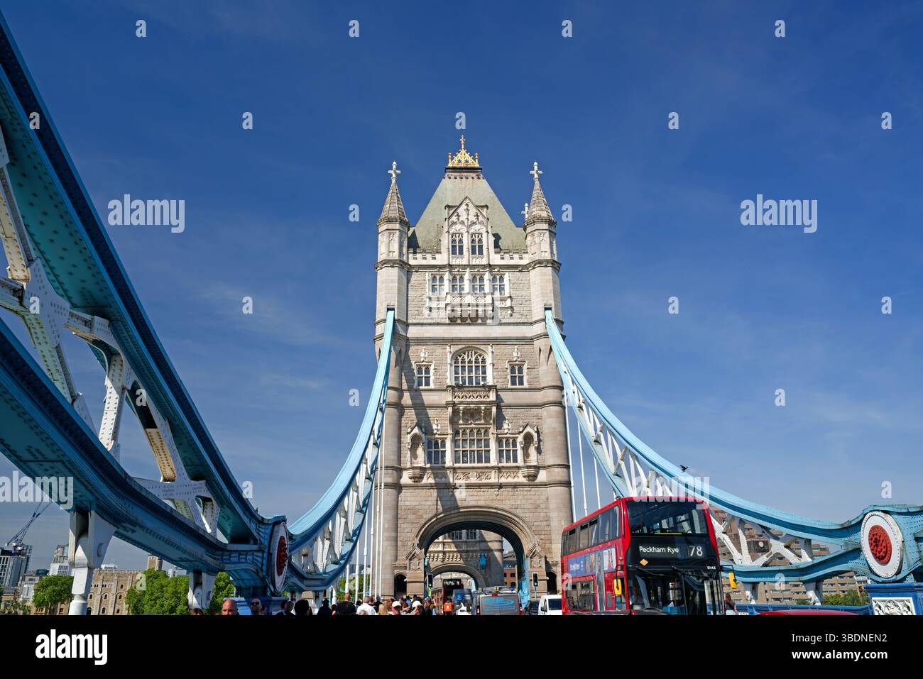 UK, London, Tower Bridge. Stock Photo
