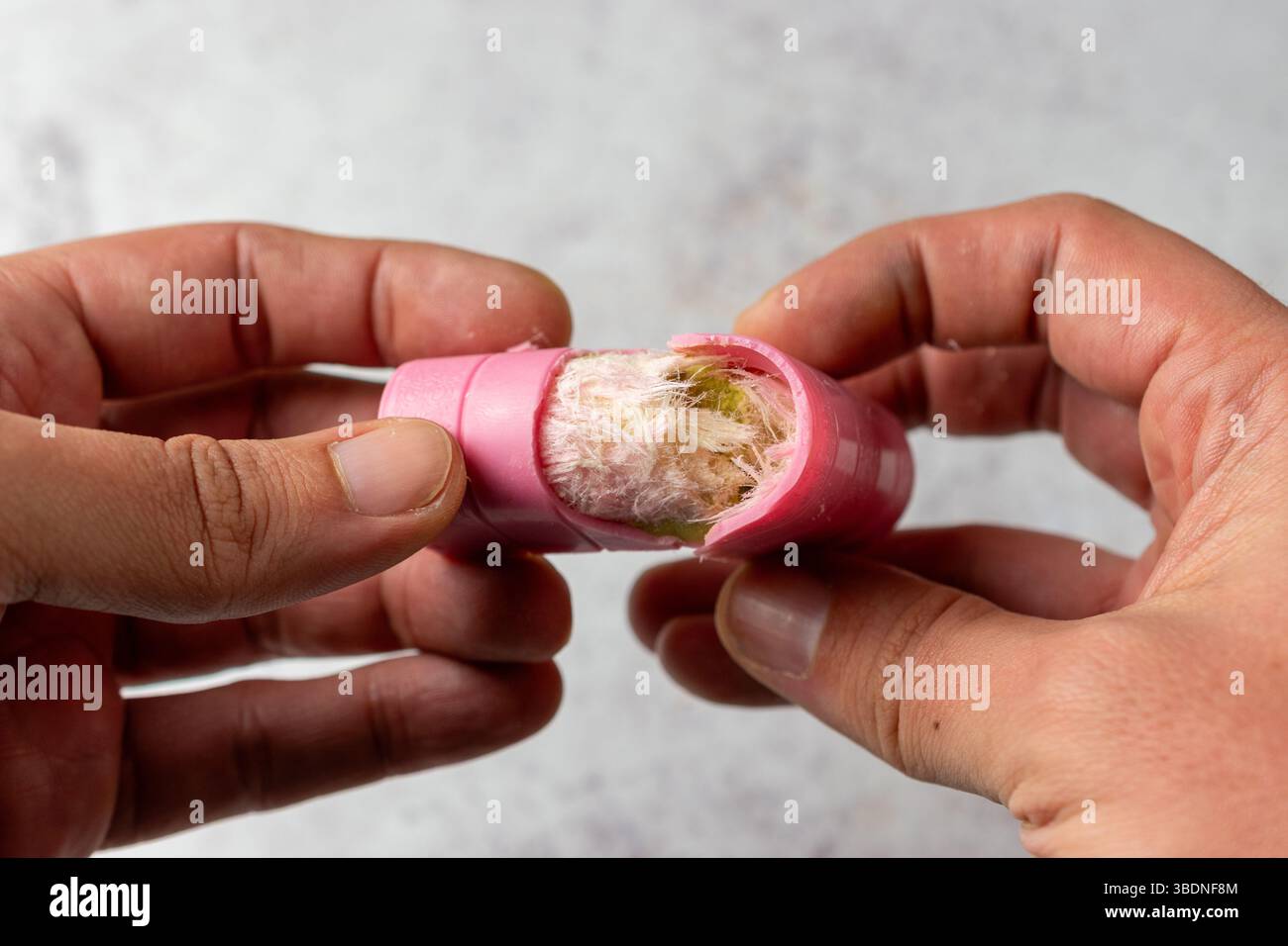 Angel hair chocolate Stock Photo