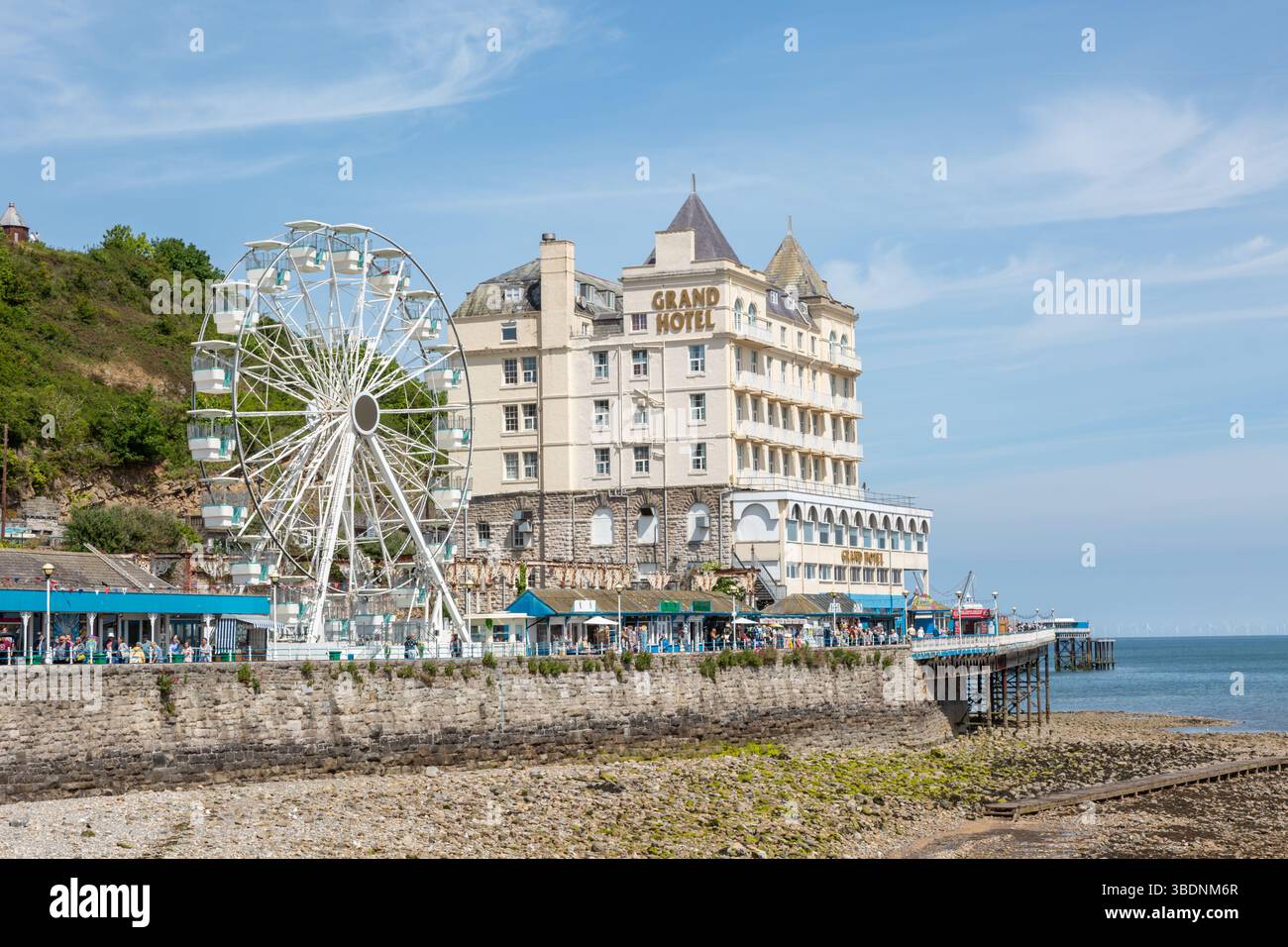 The Grand Hotel, Llandudno, Wales, UK. 2025 Stock Photo