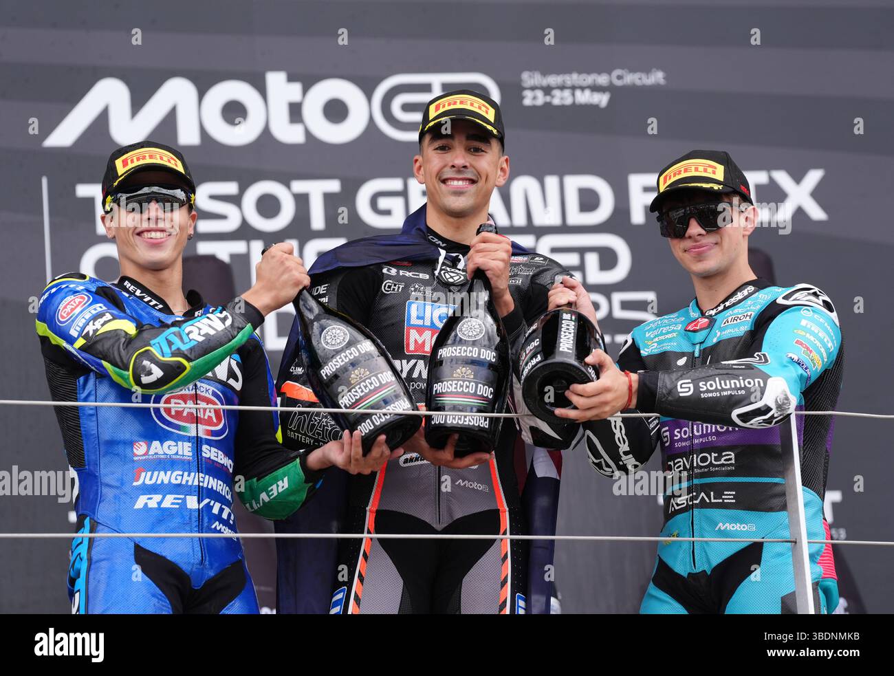 First place Liqui Moly Dynavolt Intact GP's Senna Agius, second place ...