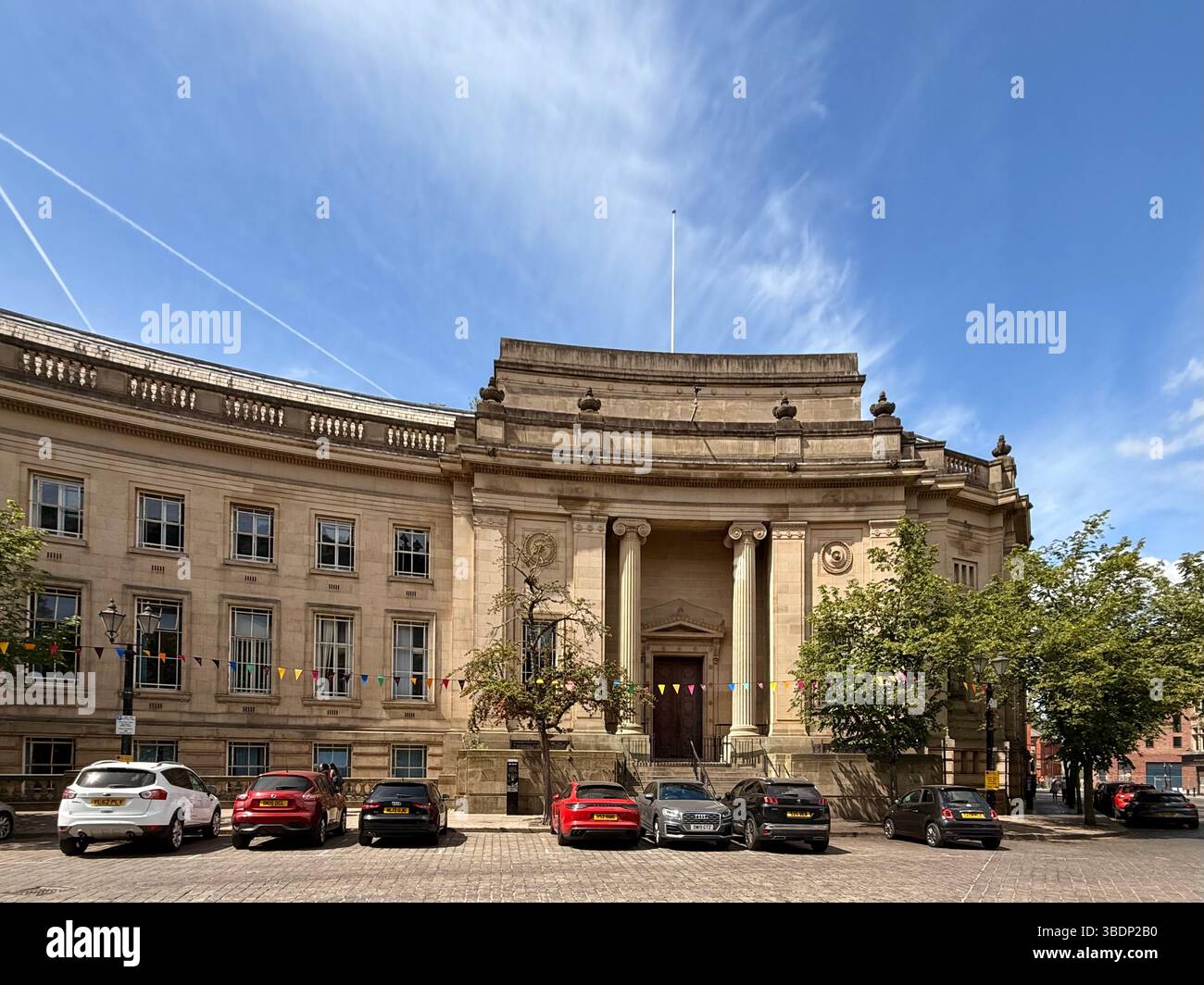 Le Mans Crescent in Bolton town centre - Smartphone Captured Stock Image