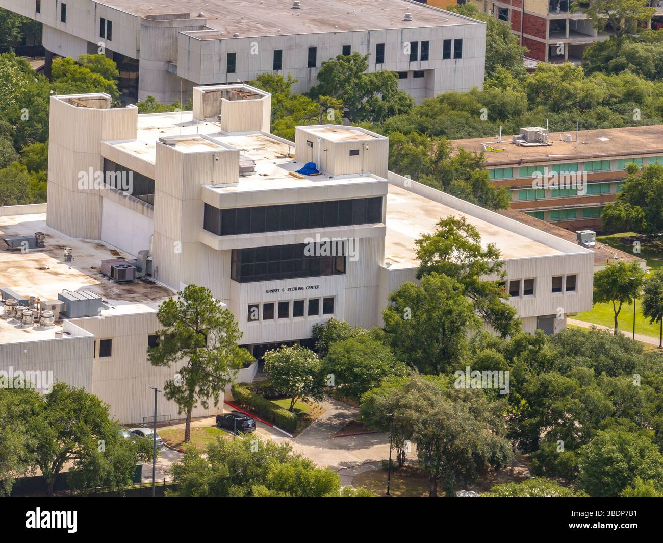 Aerial view of Texas Southern University historic black higher ...