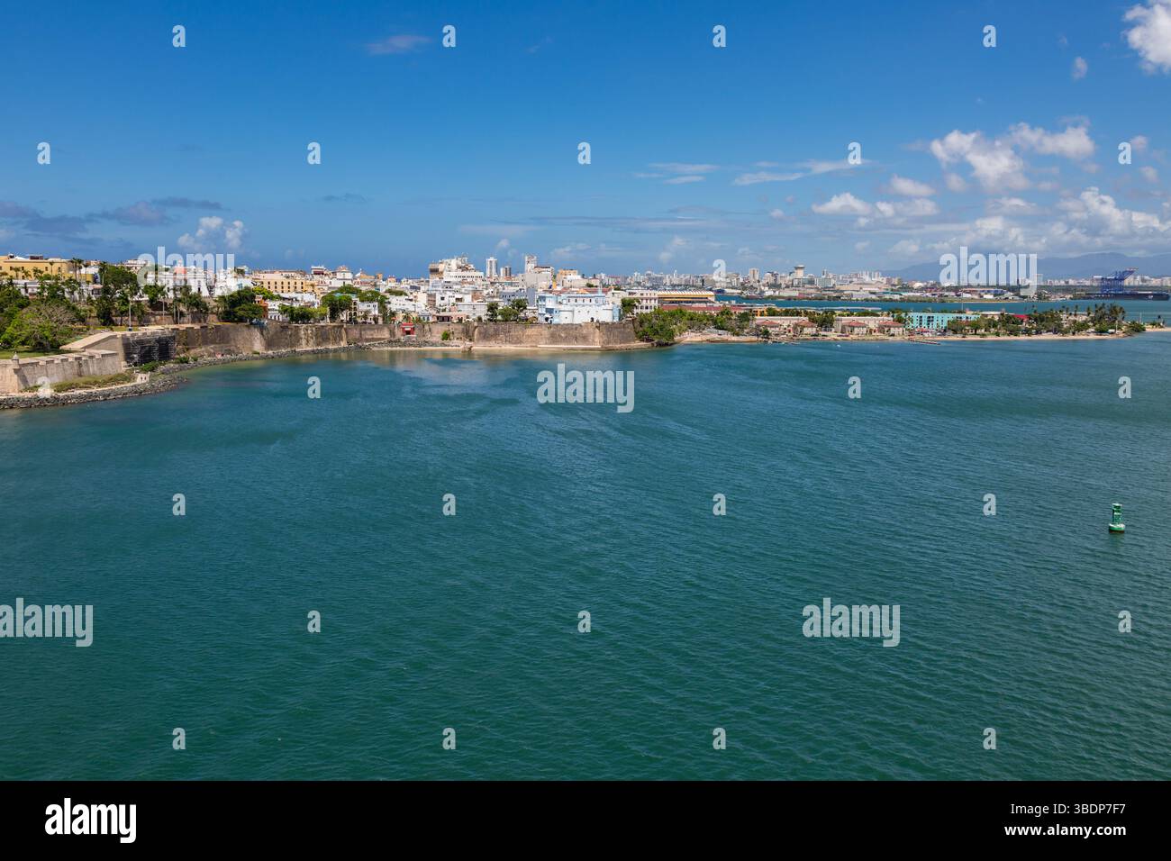 Cityscape of Old San Juan, Puerto Rico Stock Photo - Alamy