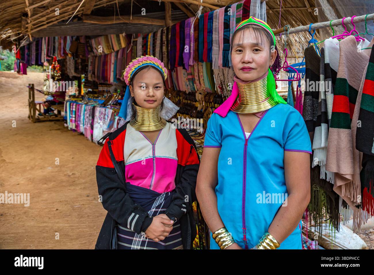 Tribal women in the Long Neck Karen tribe (more properly called the ...