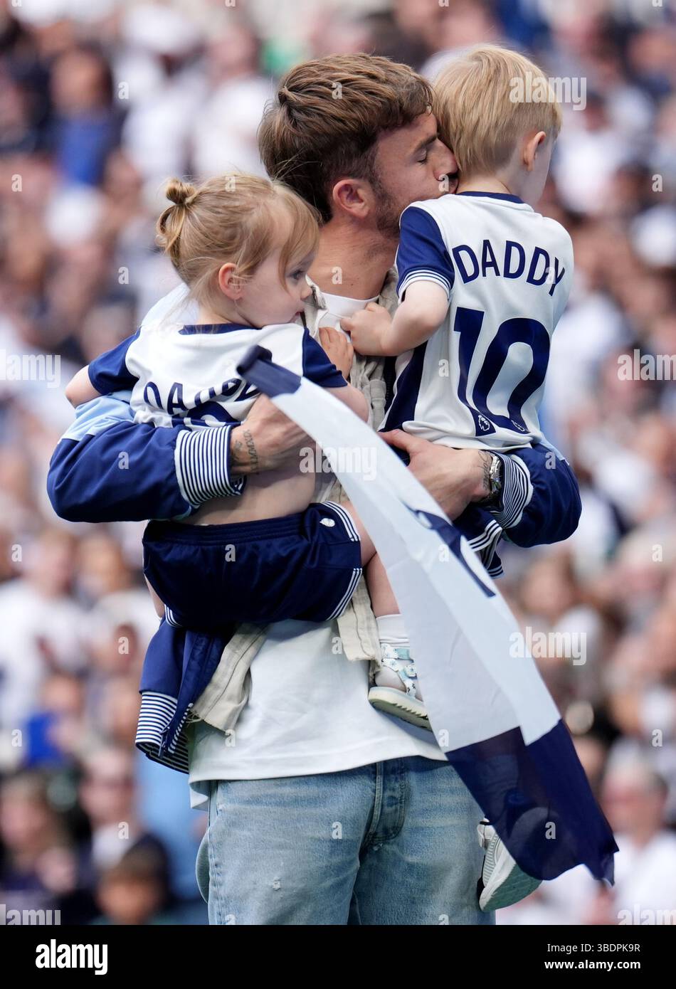 Tottenham Hotspur s James Maddison On The Pitch With His Family After tottenham-hotspur-s-james-maddison-on-the-pitch-with-his-family-after