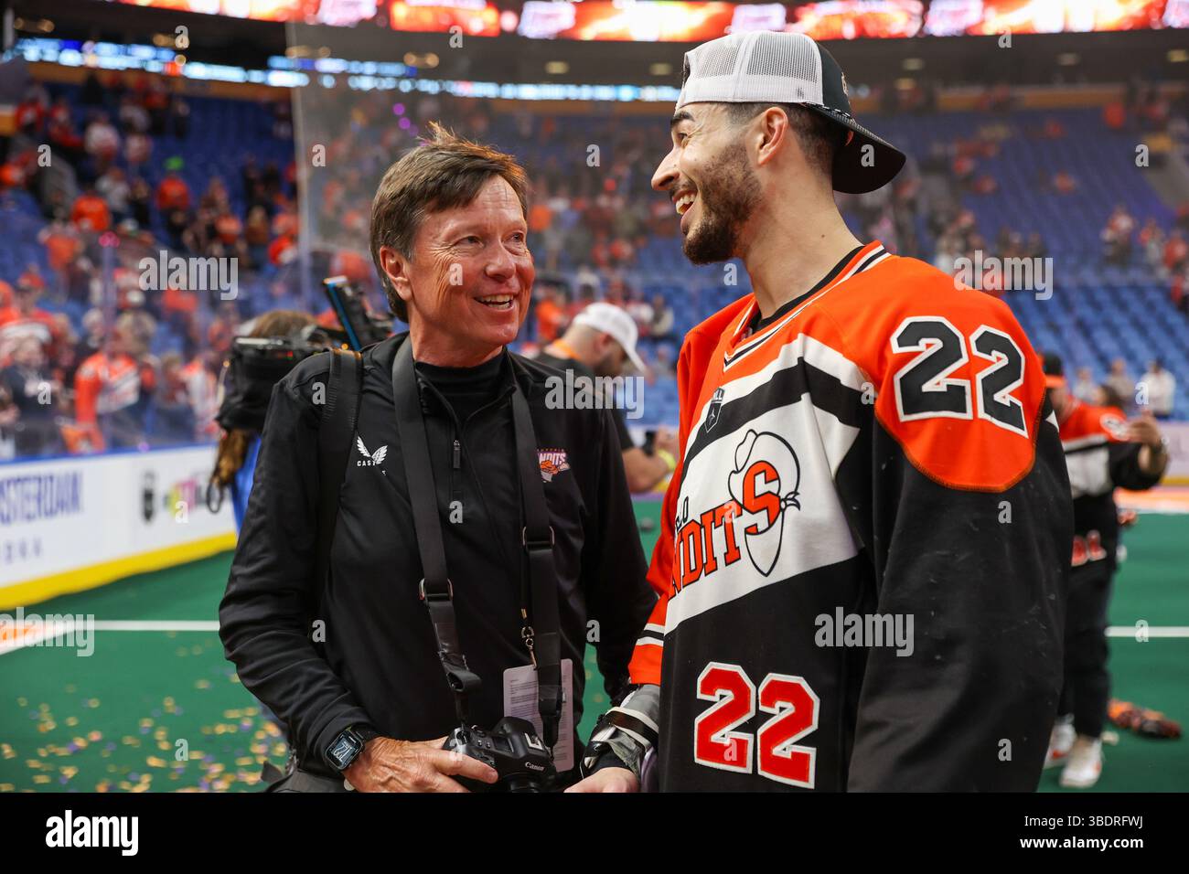 Buffalo, New York, USA. 24th May, 2025. Buffalo Bandits forward Josh ...