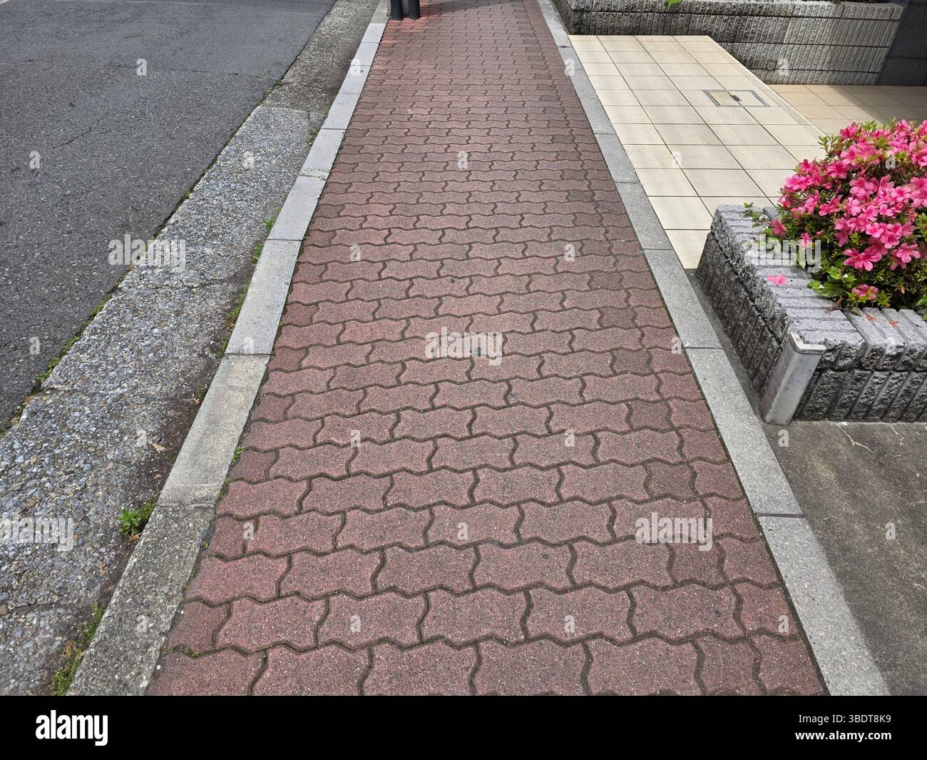 Japan Sidewalk Area Walking Stock Photo - Alamy