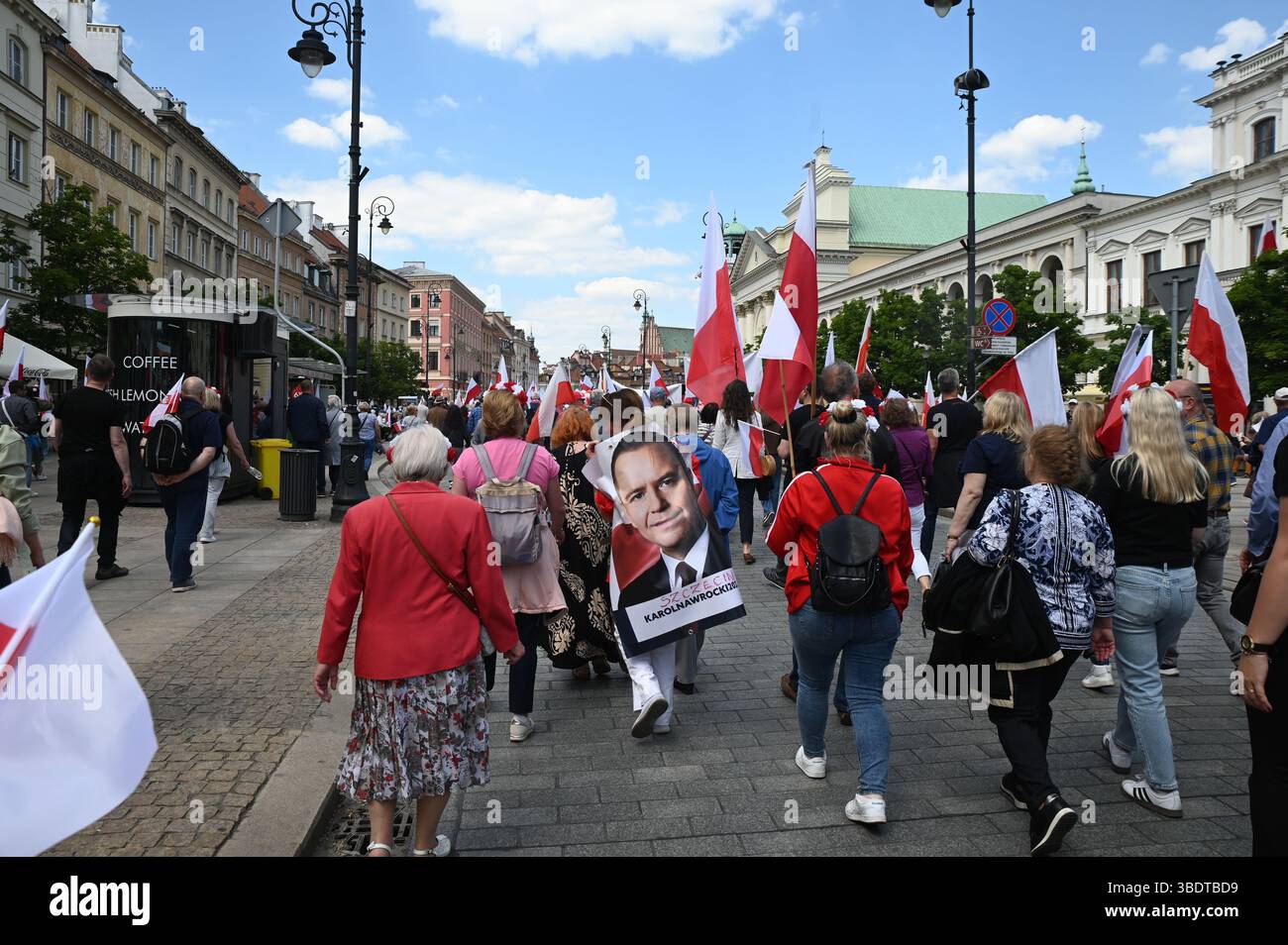 Warsaw, Kyiv, Poland. 25th May, 2025. Leading into the election, Polish