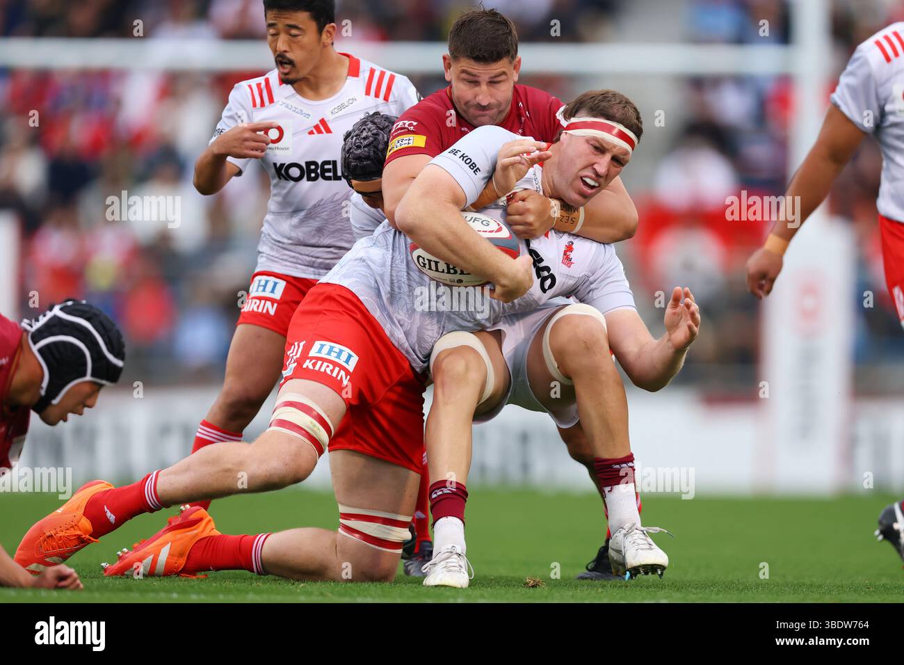Kobe Rugless Rugby Brodie Retallick (Steelers), MAY 24, 2025 - Rugby : 2024-25 Japan Rugby ...