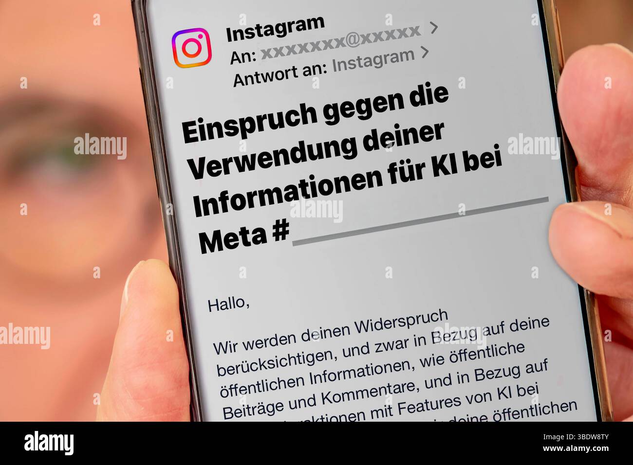 meta ki training widerspruch instagram