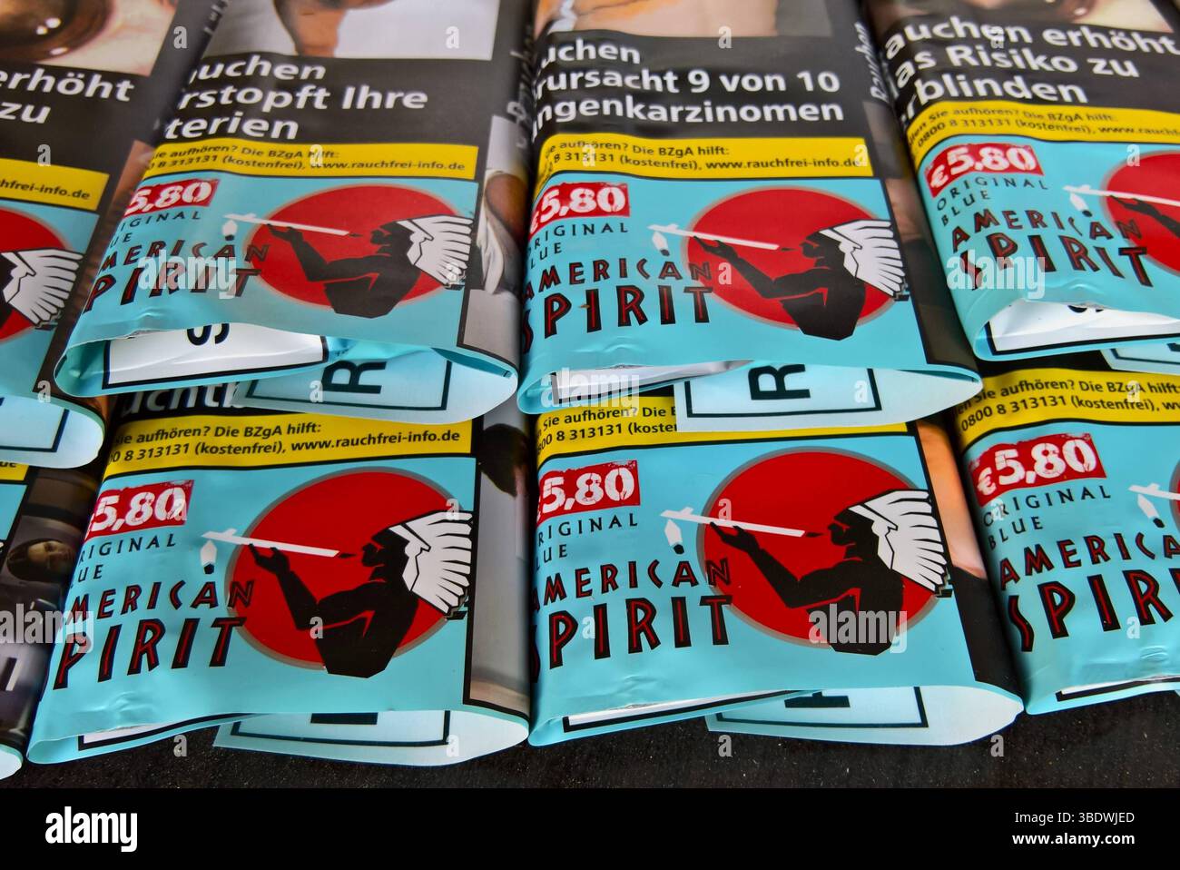 Santa fe natural tobacco company hi-res stock photography and images