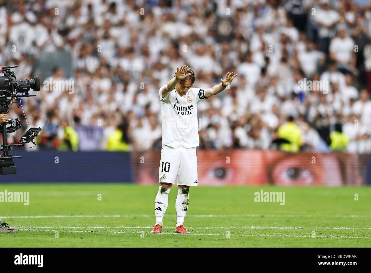 Madrid, Spain. 24th May, 2025. Luka Modric (Real) Football/Soccer ...