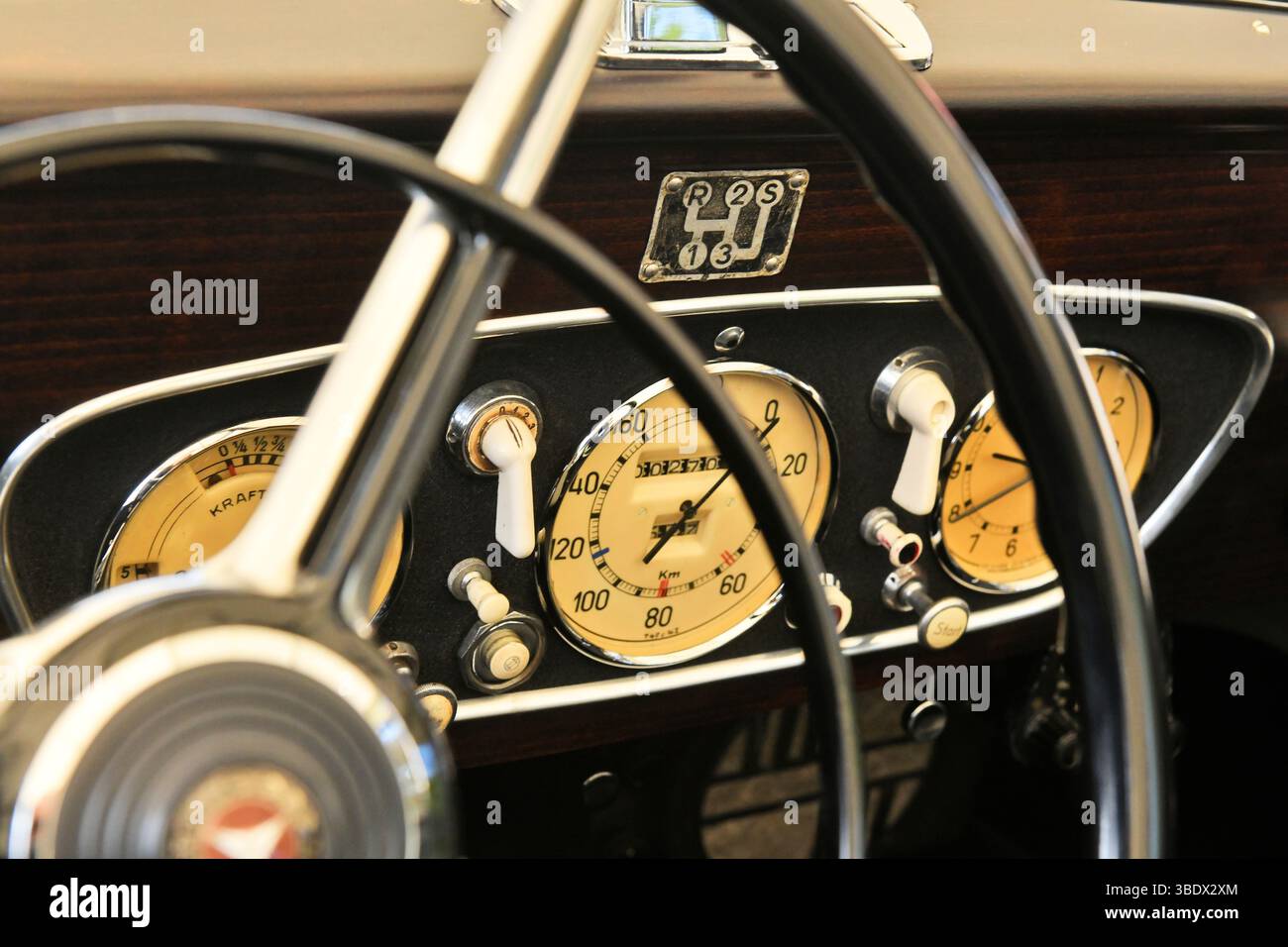 Panenske Brezany, Czech Republic. 24th May, 2025. A repaired car ...