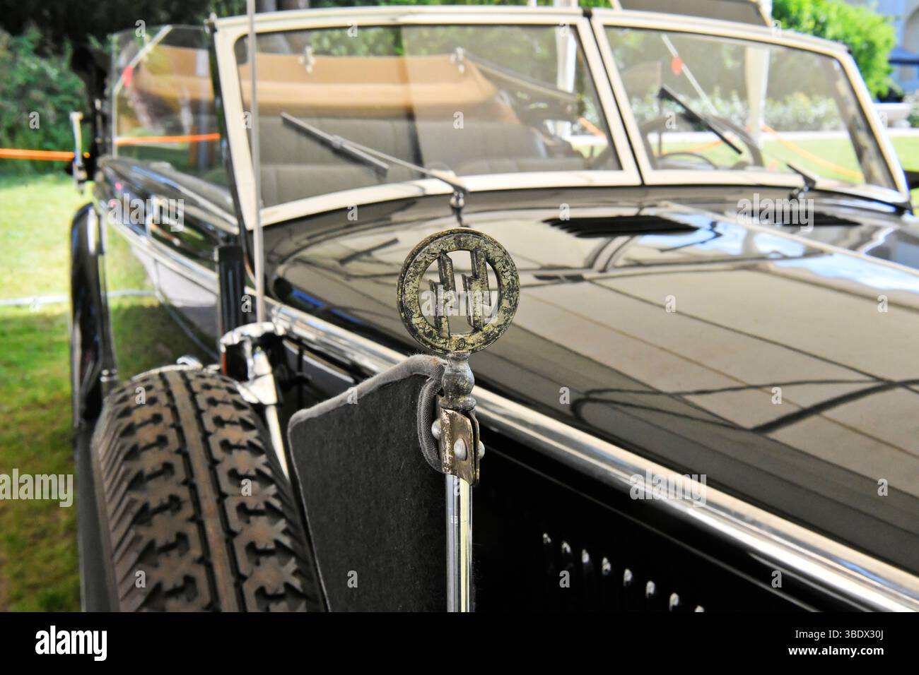 Panenske Brezany, Czech Republic. 24th May, 2025. A repaired car ...