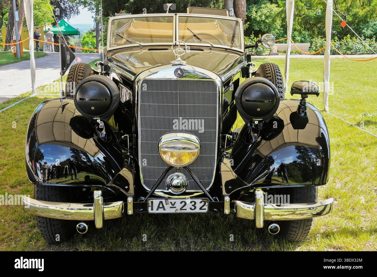 Panenske Brezany, Czech Republic. 24th May, 2025. A repaired car ...