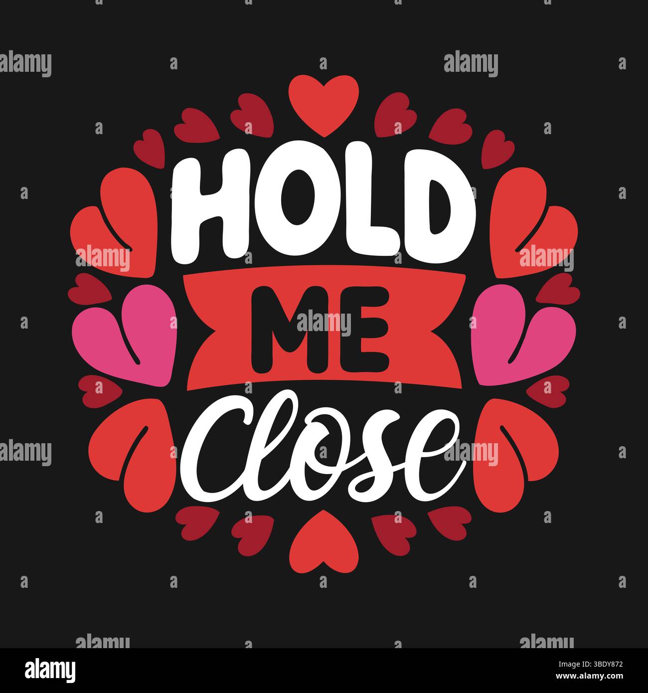 Valentine’s Day Love-Themed Collection Vector Artwork, Badge, and Decorative Elements Stock Vector