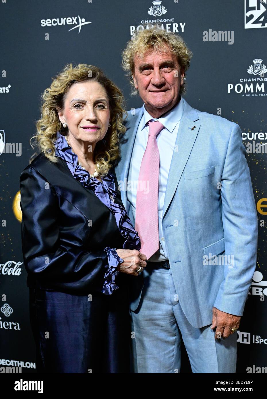 Antwerp Belgium 26th May 2025 Belgian Jean Marie Pfaff And His Wife antwerp-belgium-26th-may-2025-belgian-jean-marie-pfaff-and-his-wife
