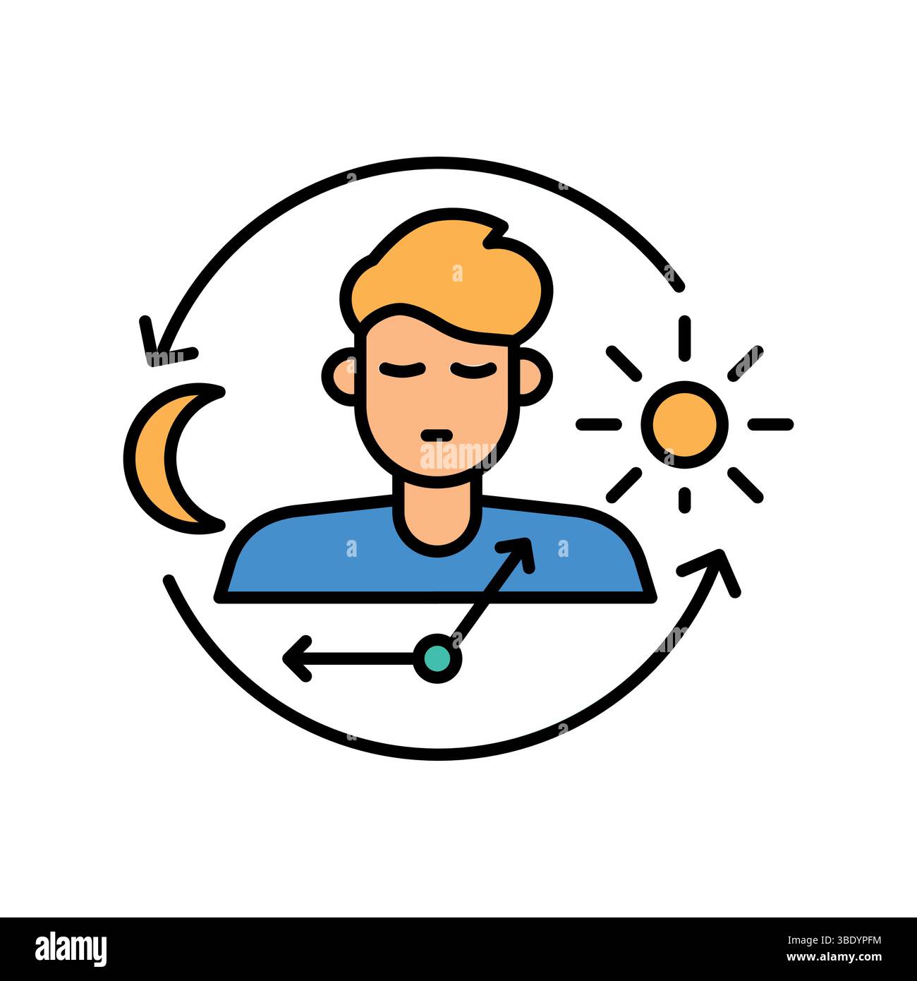 Bedtime ui icons Stock Vector Images - Alamy