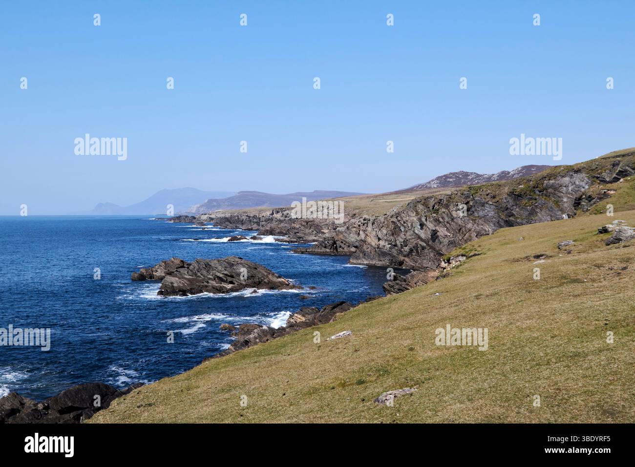 rocks and foreshore at the wild atlantic way discovery point at ...