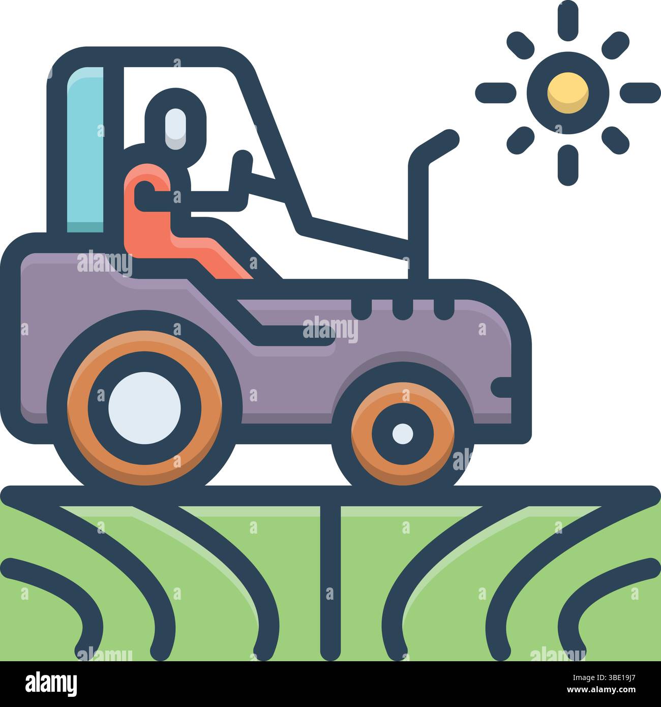 Icon for farming, agriculture Stock Vector