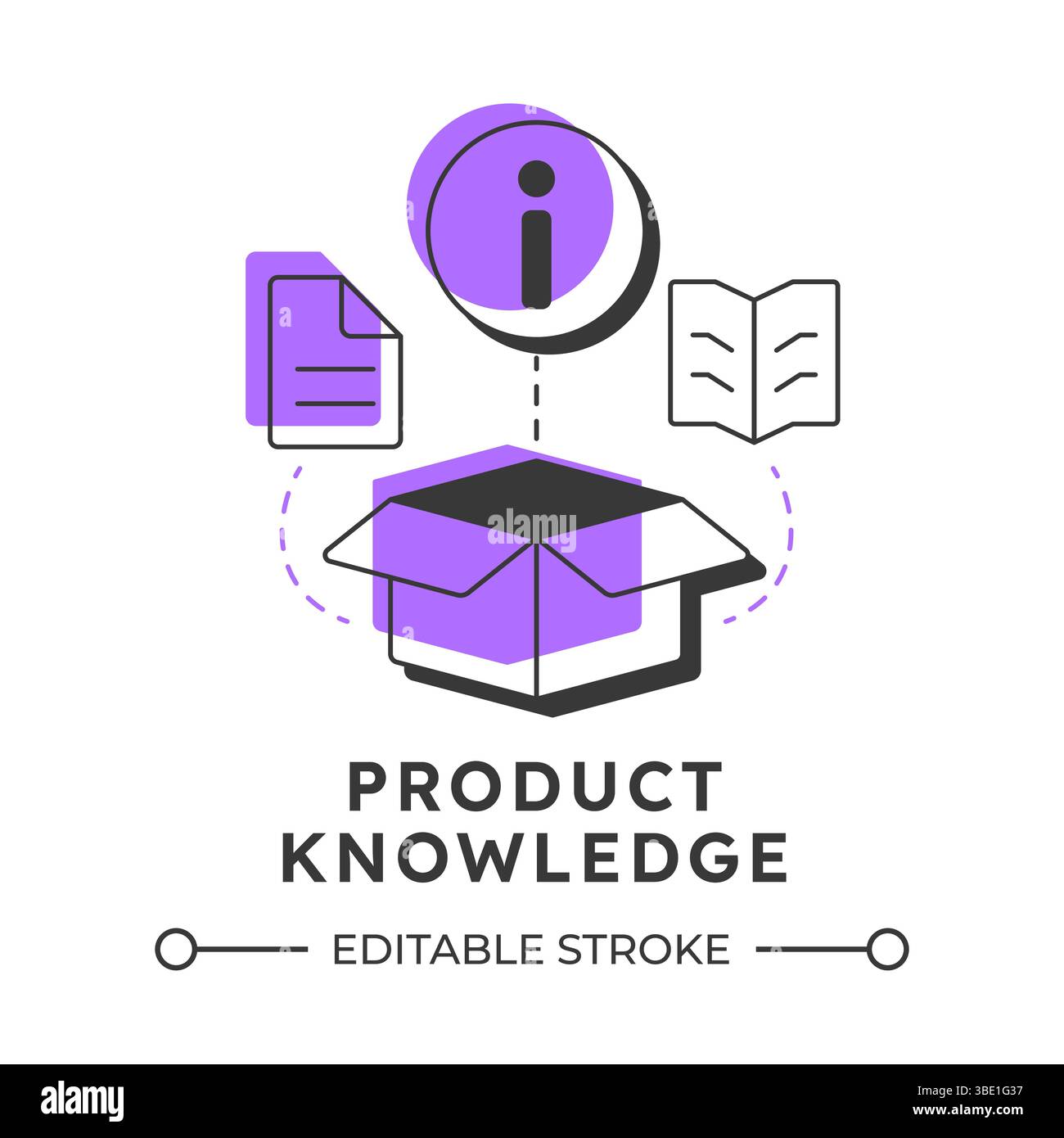 Product knowledge modern linear concept icon Stock Vector Image & Art ...
