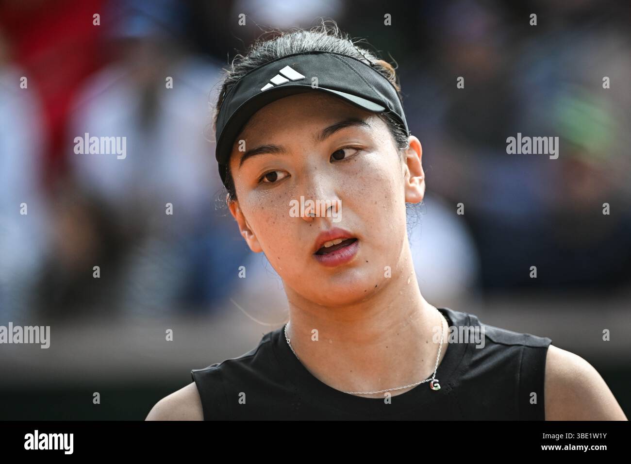 Xinyu WANG Of China During The Second Day Of The Roland Garros 2025 Xinyu Wang Of China During The Second Day Of The Roland Garros 2025 French Open Grand Slam Tennis Tournament On 26 May 2025 At Roland Garros Stadium In Paris France Photo Matthieu Mirville Dppi 3BE1W1Y