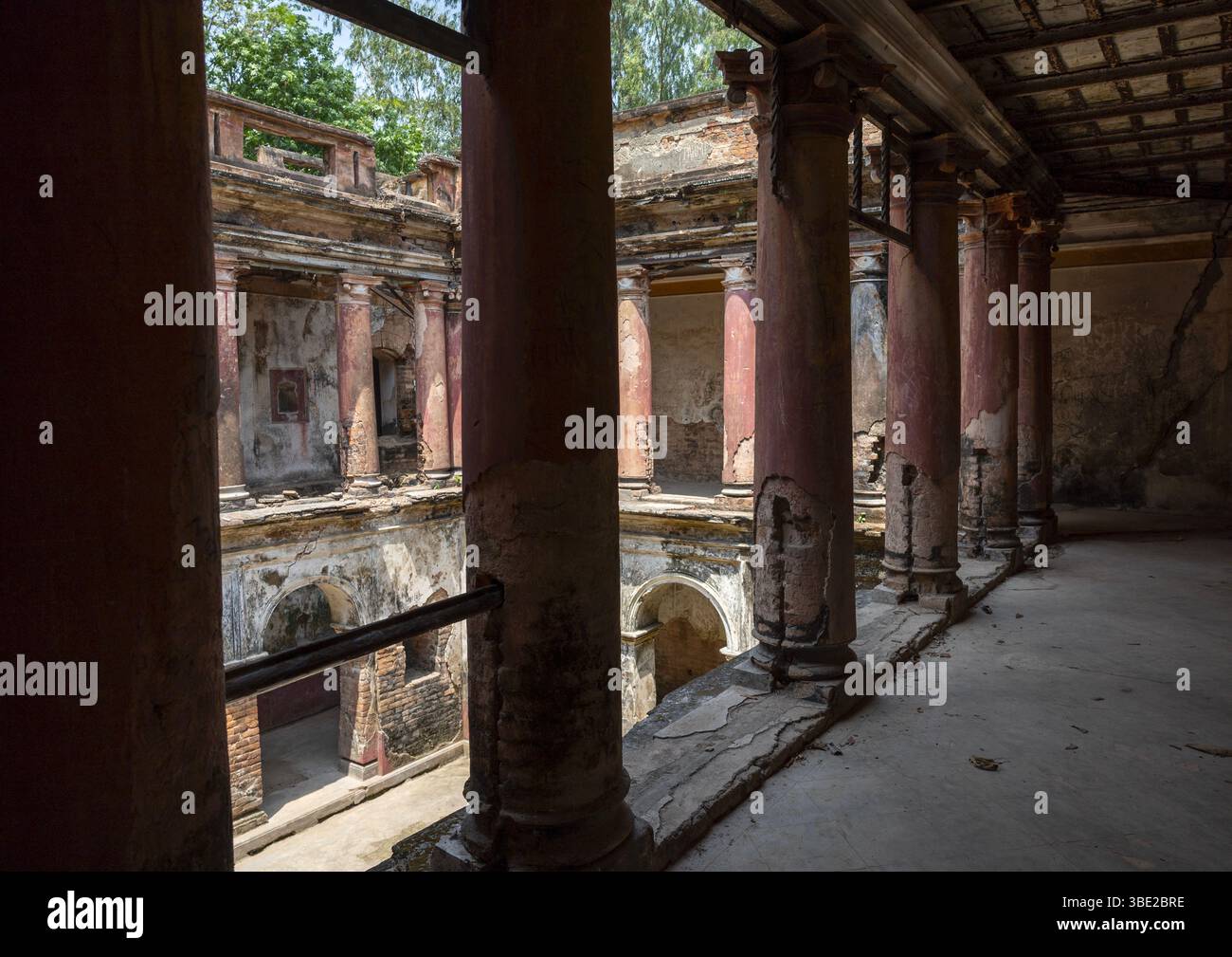 Abandonned Balihar Rajbari palace, Rajshahi Division, Naogaon Sadar ...