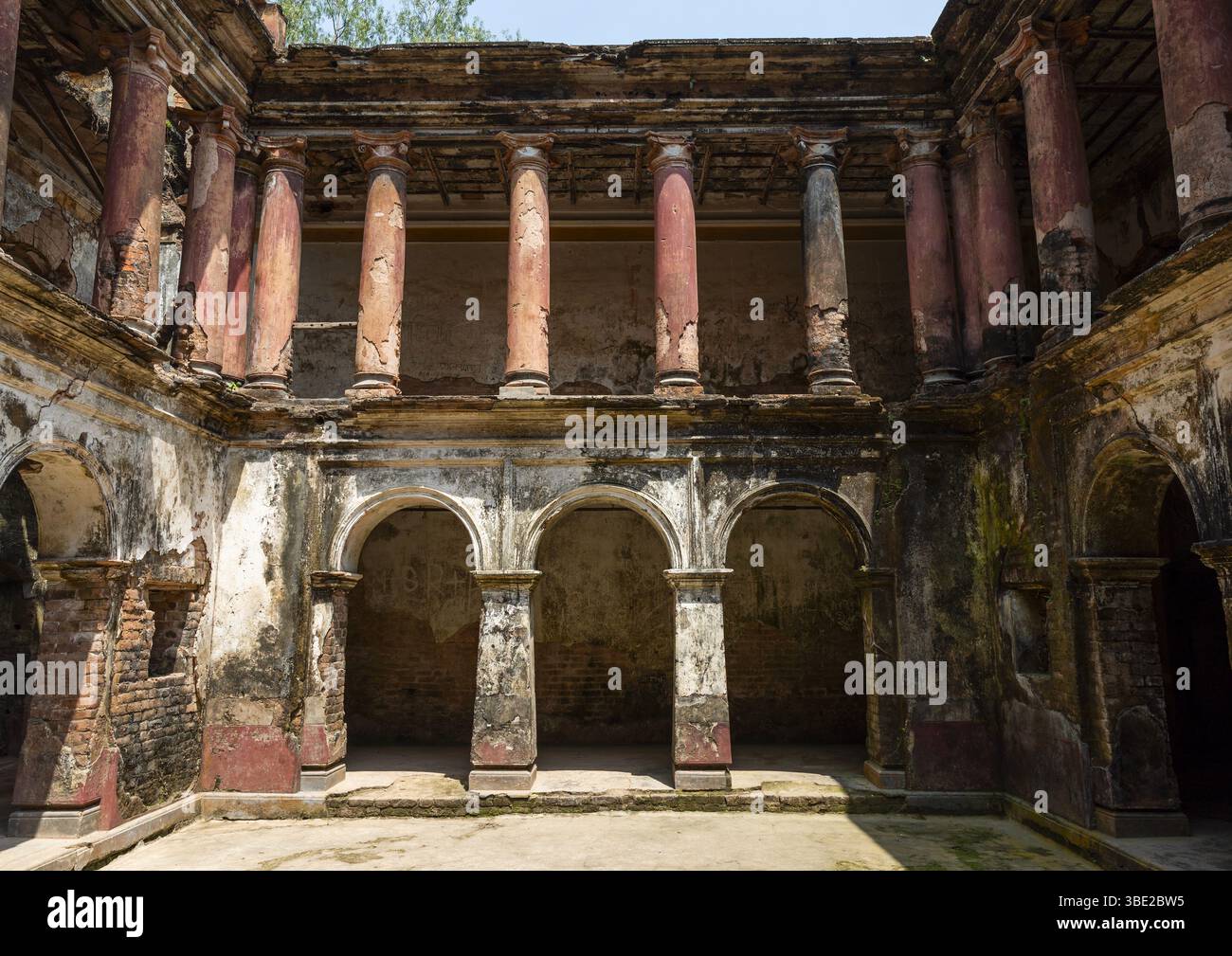 Abandonned Balihar Rajbari palace, Rajshahi Division, Naogaon Sadar ...