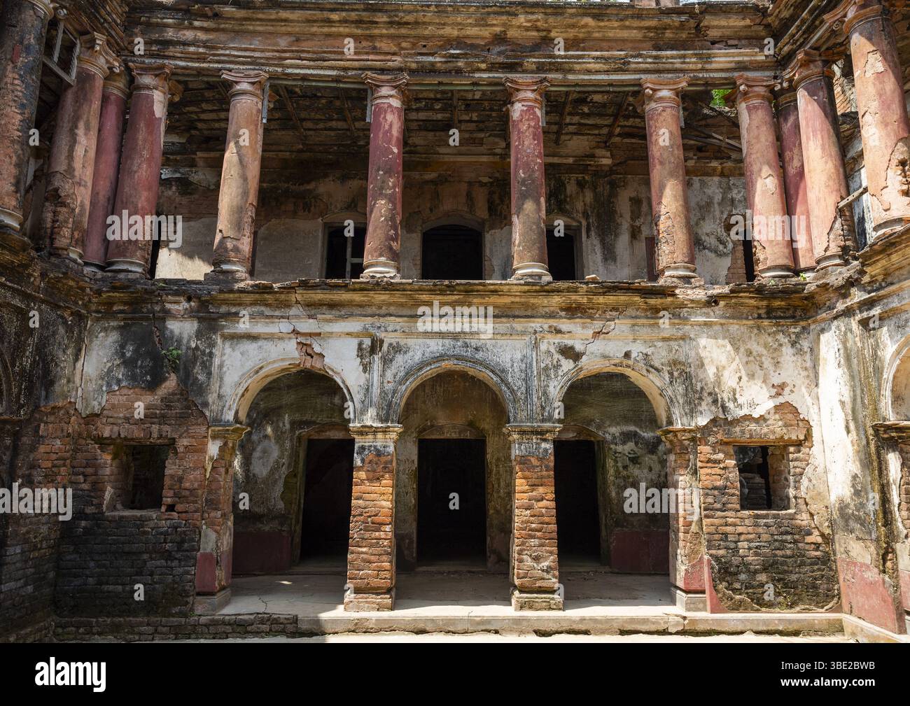 Abandonned Balihar Rajbari palace, Rajshahi Division, Naogaon Sadar ...