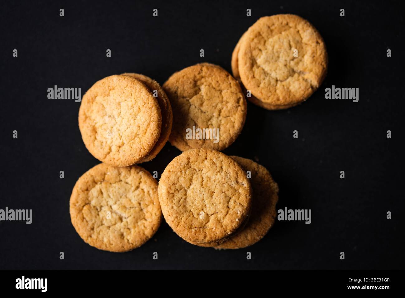 London UK, May 27 2025, Group of Crunchy Foxs Golden Crunch Cream ...