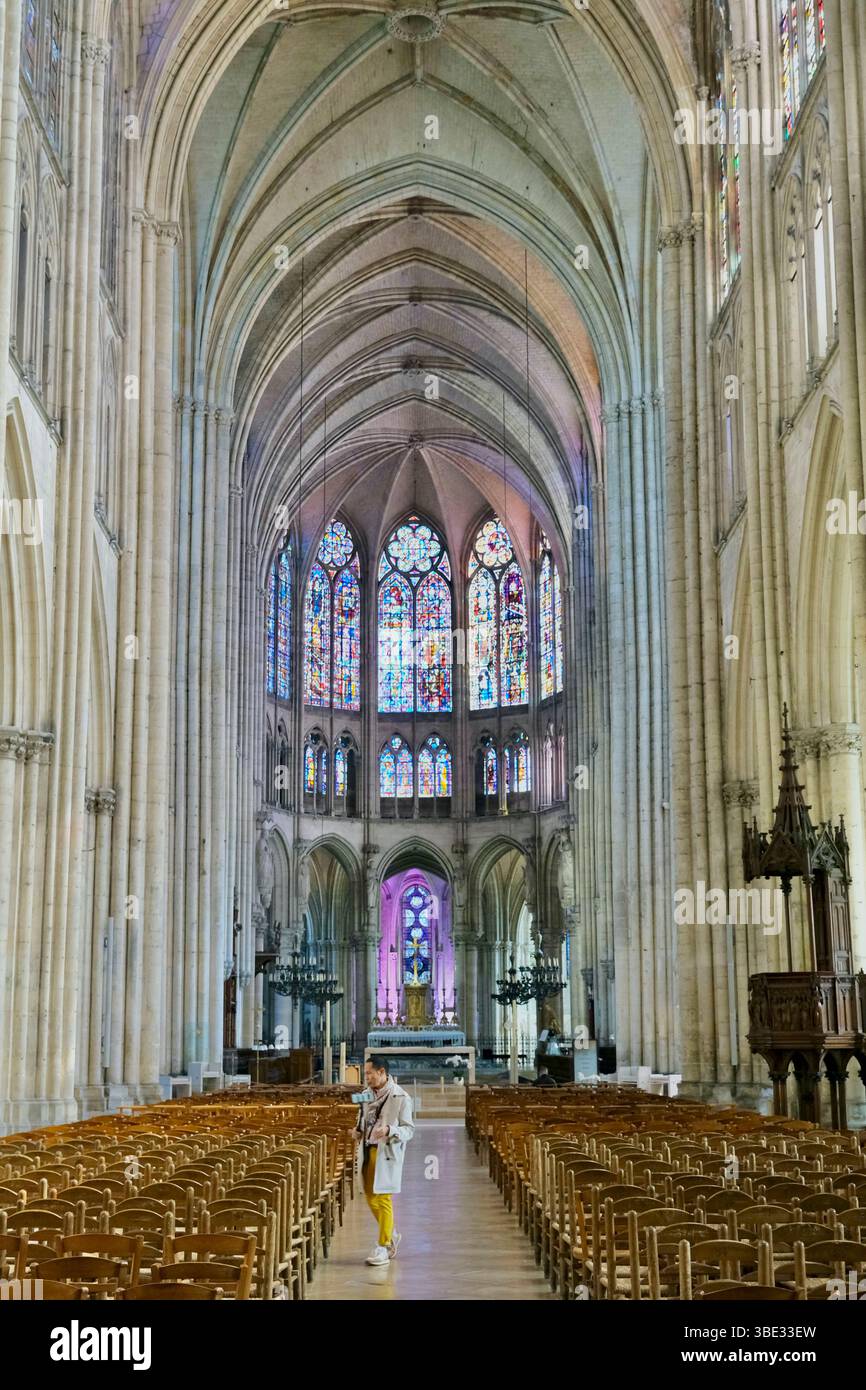 France Aube Troyes Saint Pierre Et Saint Paul Cathedral Stained France Aube Troyes Saint Pierre Et Saint Paul Cathedral Stained