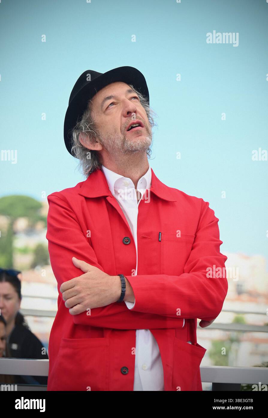 Arthur H Photocall of the film 'Ange' 78th Cannes Film Festival 23 May 2025 Stock Photo
