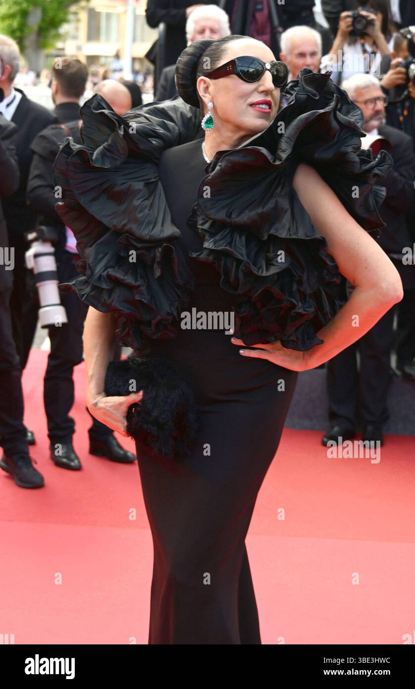 Rossy de Palma Closing ceremony 78th Cannes Film Festival 24 May 2025 Stock Photo