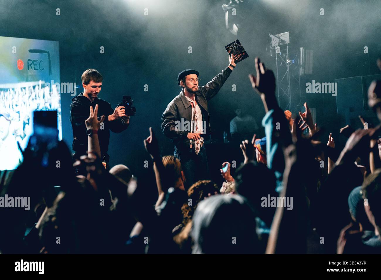 Copenhagen, Denmark. 26th May, 2025. The Canadian rapper bbnos performs ...