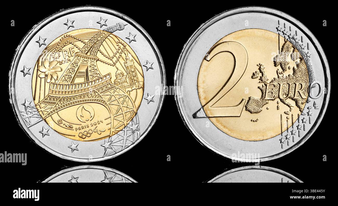 Euro coin france hi-res stock photography and images - Alamy